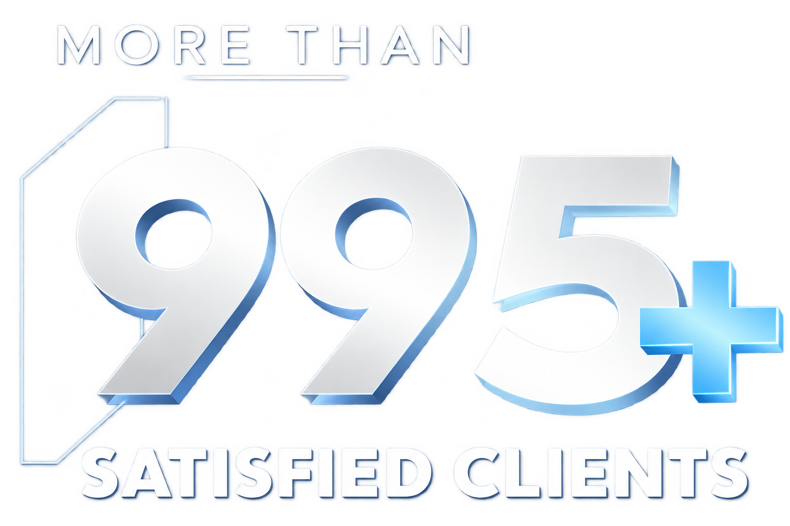 More than 995+ satisfied clients