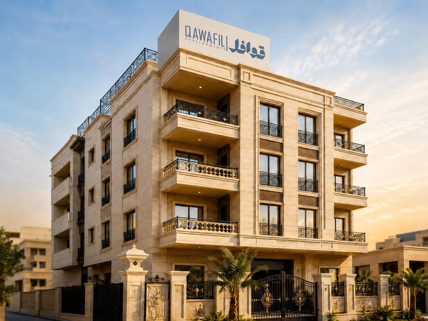 مشروع سكني فاخر من بيت الوطن