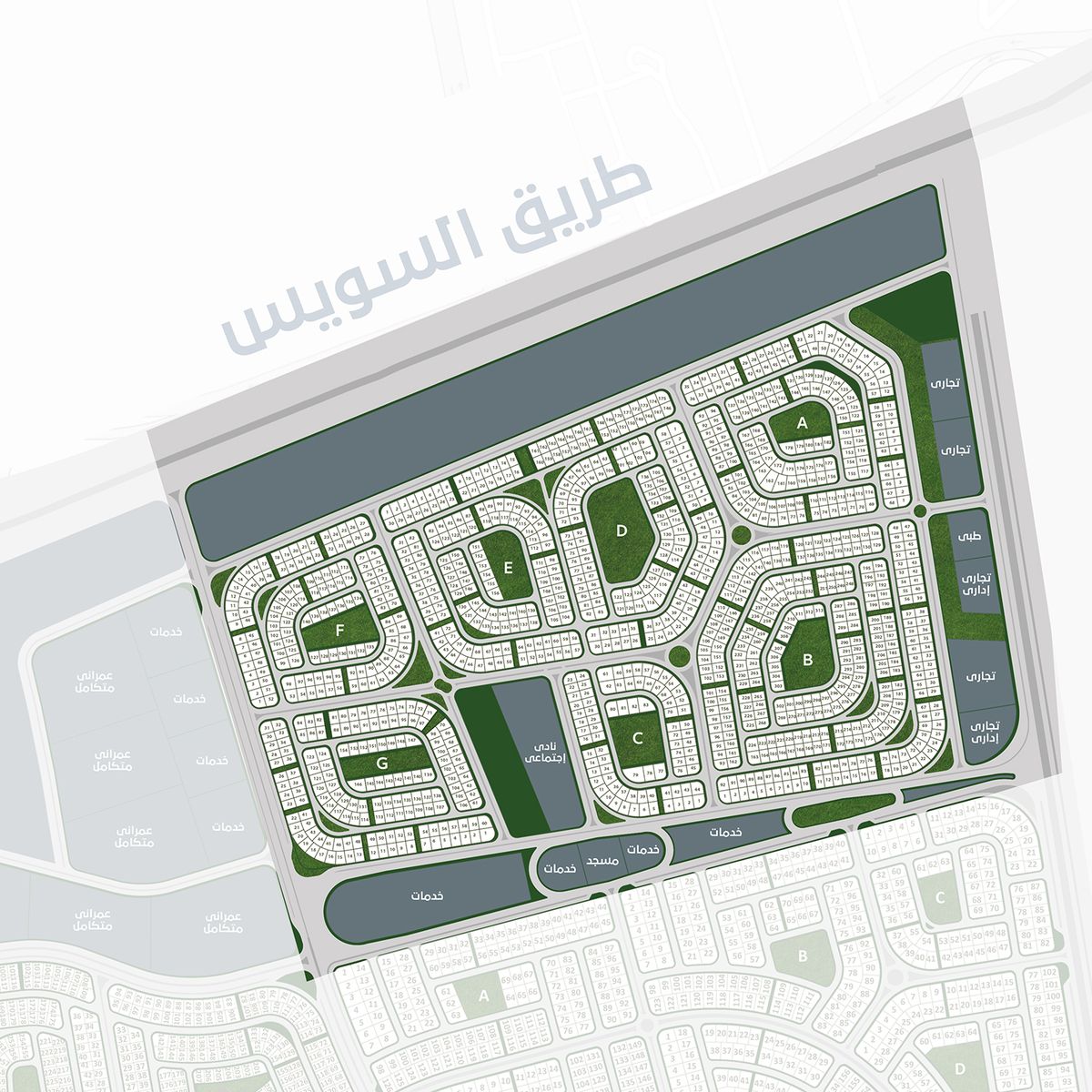 North House district map